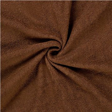

Kvalitex Froté prostěradlo tmavě hnědé 100 × 200 cm
