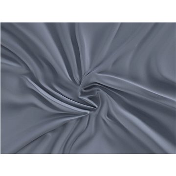 

Kvalitex Saténové prostěradlo s gumou 200 × 200 cm, tmavě šedé