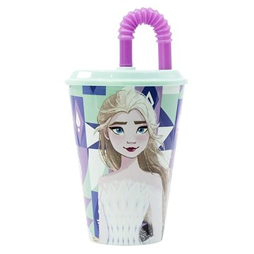 

Alum Kelímek s brčkem Frozen Ice Magic – 430 ml