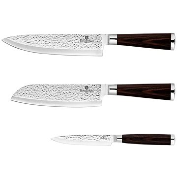 

BERLINGERHAUS Sada nožů nerez 3 ks Forest Line Santoku