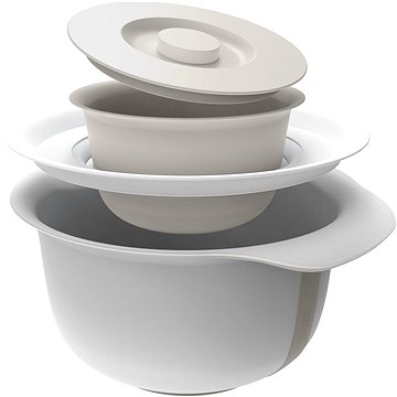 

ROTHO Set misek Fresh Baking 1,2 l + 4 l šedé