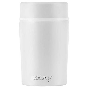 

Vialli Design Termoska na jídlo, bílá, FUORI 7718, 500 ml