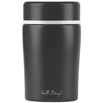 

Vialli Design Termoska na jídlo, černá, FUORI 7725, 500 ml
