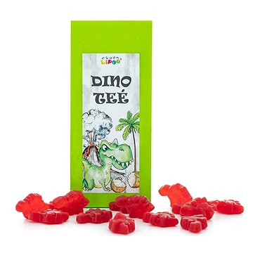 

Dino teé čajoví dinosauři s příchutí jahod