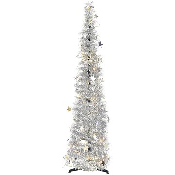 

DOMMIO Vánoční stromek řetězový s LED osvětlením, 120 cm