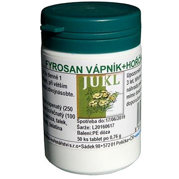 

Jukl Fyrosan Vápník + Hořčík - činnost svalů a šlach