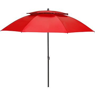 

DERBY Slunečník zahradní WINDPROFI, červený 200cm