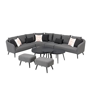 

DOPPLER Set zahradního nábytku Melia Lika-Tex, šedý