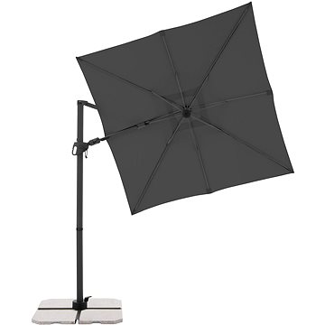 

DERBY Slunečník zahradní DX, antracit 210 × 210cm