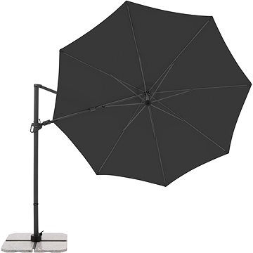 

DERBY Slunečník zahradní DX, antracit 335cm