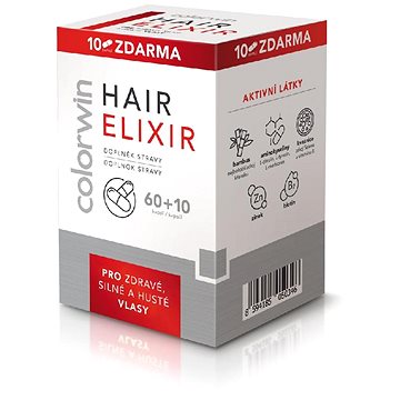 COLORWIN Hair Elixir 60+10 cps - Doplněk stravy