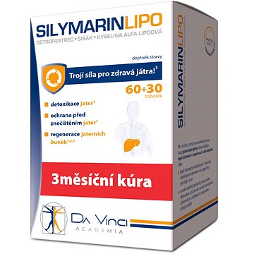 

SILYMARIN Lipo Da Vinci Academia 60+30 tobolek