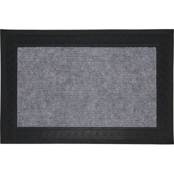 

Home Styling Collection Vstupní rohožka, gumová, 60 × 40 cm, šedá