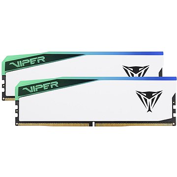 

Patriot Viper Elite 5 32GB KIT DDR5 6200MHz CL42 White RGB