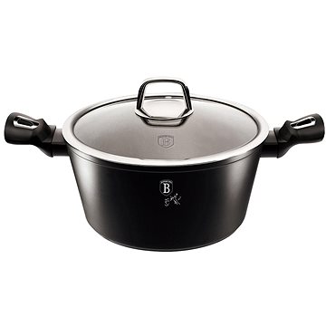 

BERLINGERHAUS Kastrol s poklicí Black Silver Collection 24cm