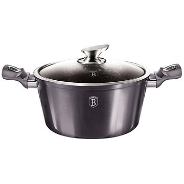 

BERLINGERHAUS Kastrol s poklicí s mramorovým povrchem Carbon PRO Line 20cm