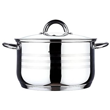 

BLAUMANN Kastrol s poklicí nerez Gourmet Line 18cm