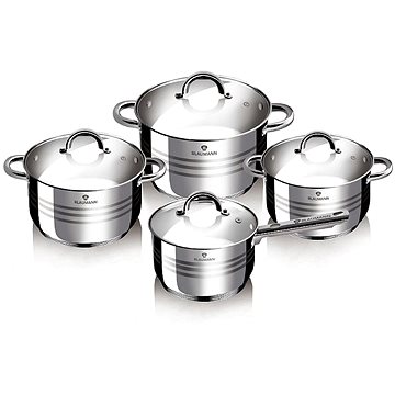 

BLAUMANN Sada nádobí nerez 8 ks Gourmet line BL-3115