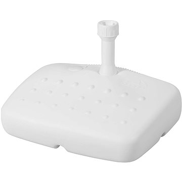 

DERBY Stojan na slunečník PVC bílý, 17 l