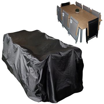 

DOPPLER Ochranný obal na stůl 220 × 100 cm + 6–8 polohovacích křesel