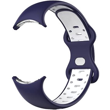

Drakero Silikonový performance pro Google Pixel Watch modro-bílý, velikost S