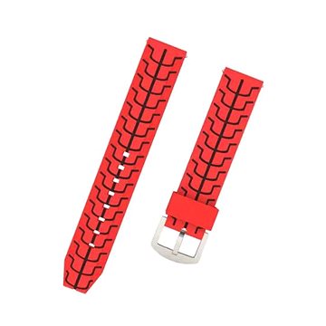 

Drakero Silikonový RibFlex pro 22mm Quick Release červeno-černý