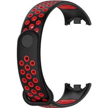 

Drakero Silikonový performance pro Mi Band 8 černo-červený