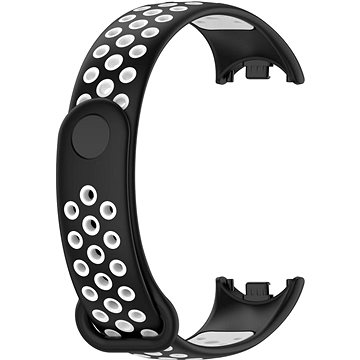 

Drakero Silikonový performance pro Mi Band 8 černo-bílý