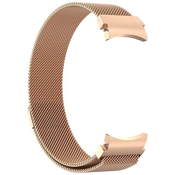 

Drakero Milánský tah pro Samsung Galaxy Watch 4, 5, 6, 7 (44/45/46 mm) zlato-růžový