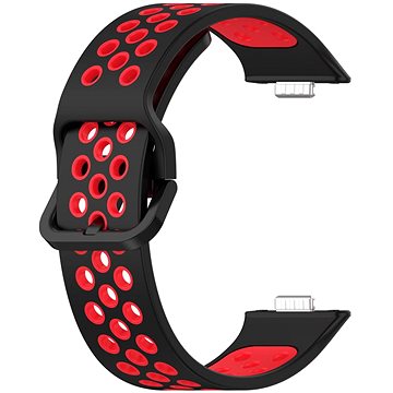 

Drakero Silikonový performance pro Huawei Watch Fit 3 černo-červený