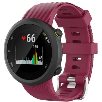 

Drakero Silikonový RIDGE pro Garmin Forerunner 45 vínový