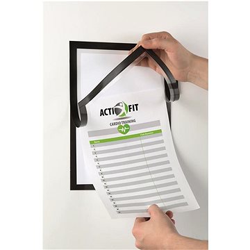 

DURABLE Duraframe NOTE, magnetický, A4, černý