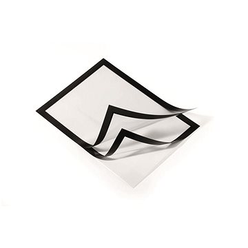 

DURABLE Duraframe, samolepicí, A4, černý - 2 ks