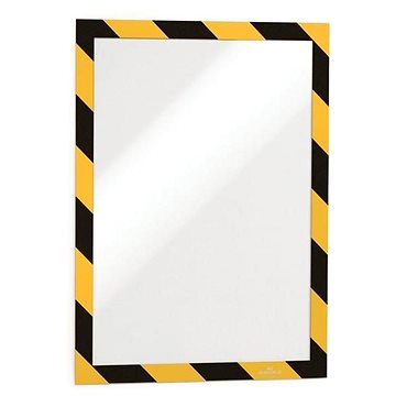 

DURABLE Duraframe, samolepicí, bezpečnostní, A4, černo-žlutý - 2 ks