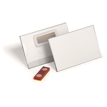 

DURABLE s magnetem, 5.4 x 9 cm - balení 25 ks