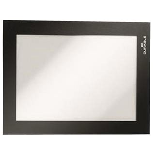 

DURABLE Duraframe, samolepicí, A6, černý - balení 2 ks
