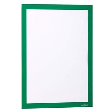 

DURABLE Duraframe, samolepicí, zelený, A4 - balení 2 ks