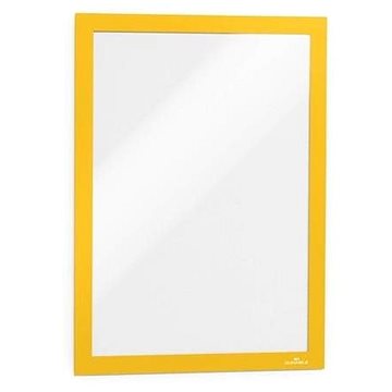 DURABLE Duraframe, samolepicí, žlutý, A4 - balení 2 ks
