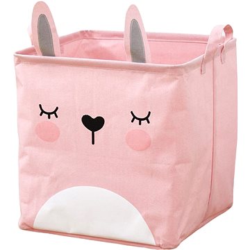 

Dream Creations Čtvercový koš na hračky motiv králík 33 × 34 cm