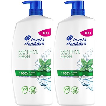 

HEAD & SHOULDERS Menthol Fresh 2 × 800 ml