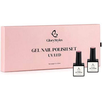 

GloryStyles Sada gel laků GP04 Jelly 60 ml