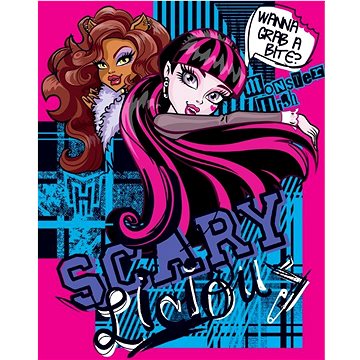 

Faro Dětská deka polar fleese 120 × 150 cm, Monster 045 Scary