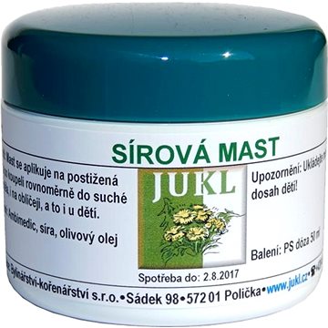 

Jukl Sírová mast, při léčbě svrabu