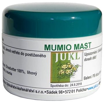 

Jukl Mumio mast, jizvy, poškozená pokožka