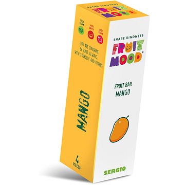

Sergio Ovocná tyčinka Mango 4 ks