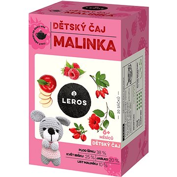

Leros Malinka Nálevové sáčky 20 × 2 g