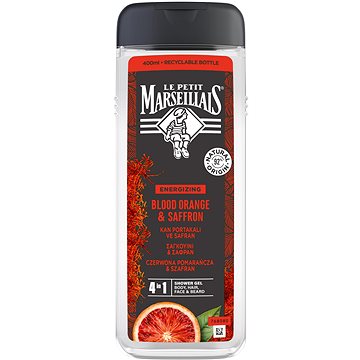 

LE PETIT MARSEILLAIS Červený pomeranč a Šafrán 4v1 400 ml