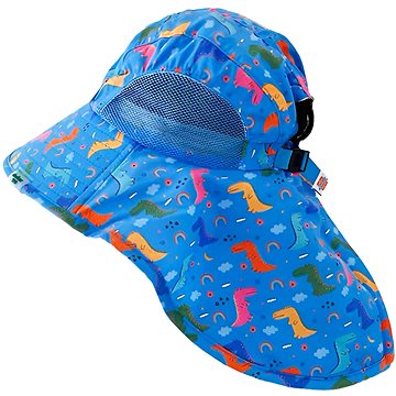 

For kids Letní klobouček s píšťalkou modrý, dinosaurus