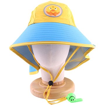 

ForKids Letní klobouček s píšťalkou žlutomodrý, kachnička