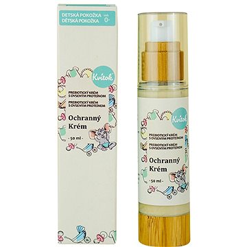 

KVITOK Dětský ochranný krém – celotělový prebiotický krém s ovesným proteinem 50 ml